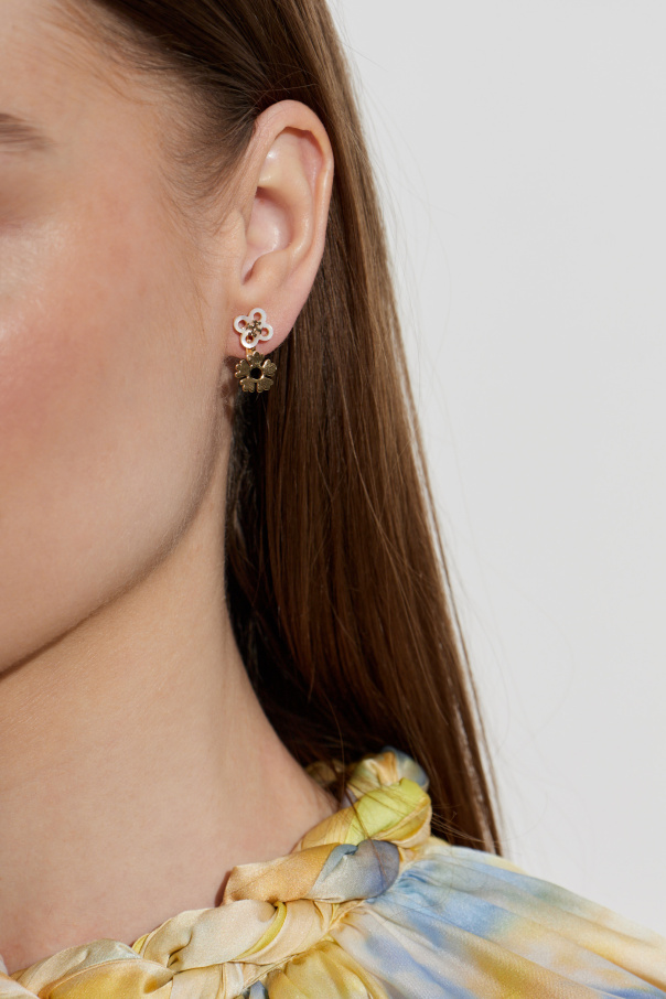 Tory Burch Earrings with mother of pearl