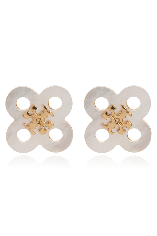 Mother-of-pearl earrings od Tory Burch