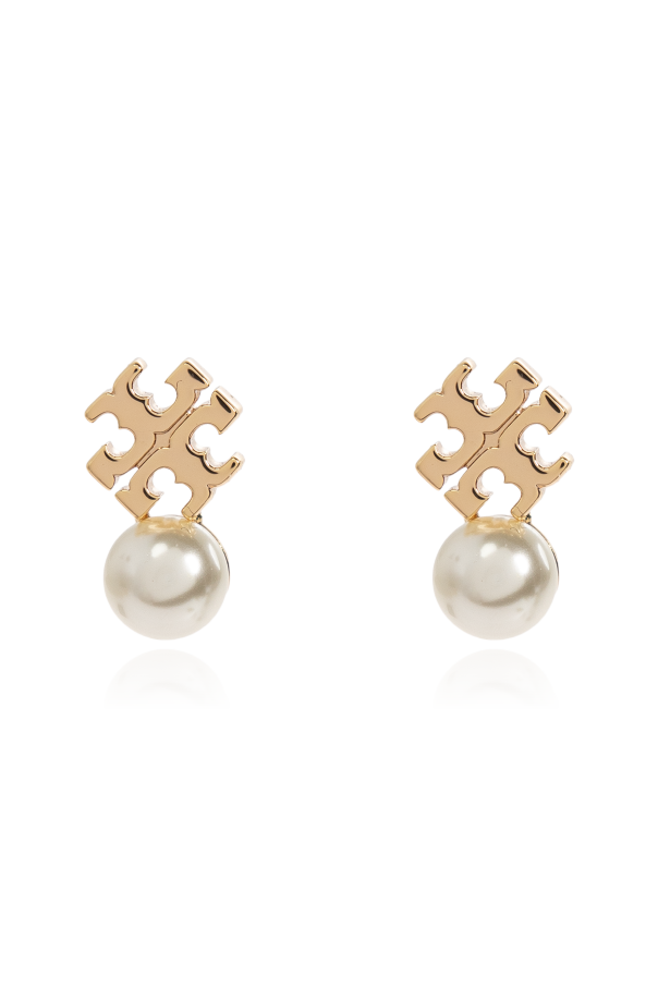 Earrings with glass pearl od Tory Burch