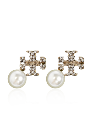 Earrings with pearl