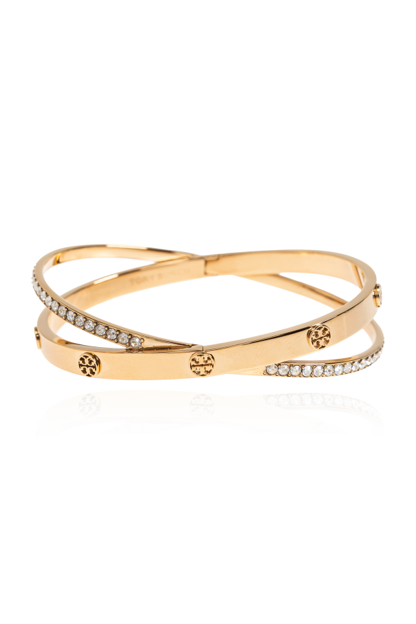 Bracelet with shimmering crystals od Tory Burch
