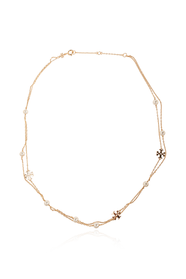 Necklace with glass pearls od Tory Burch