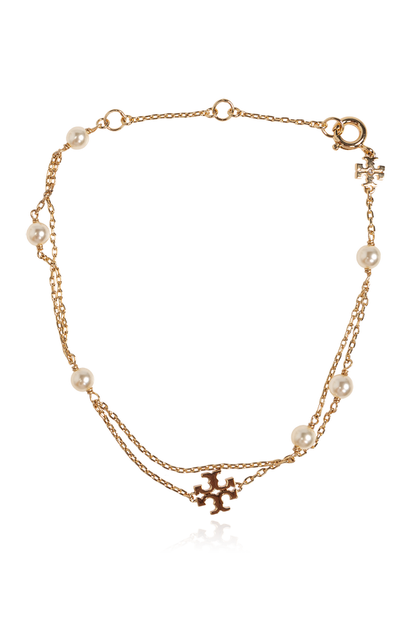 Bracelet with glass pearls od Tory Burch