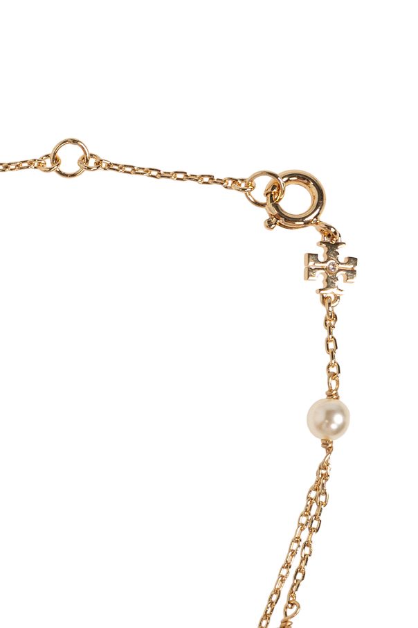Tory Burch Pulsera con perlas de vidrio