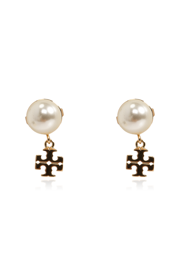 Earrings with glass pearl od Tory Burch