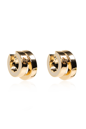 Earrings with logo