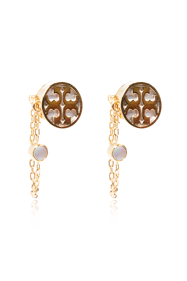 Logo earrings od Tory Burch