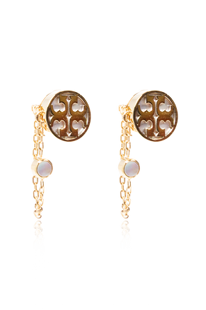 Logo earrings