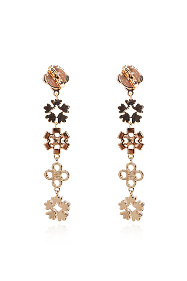 Tory Burch Обички с перлена маса