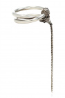 Ann Demeulemeester SILVER Ring with chain