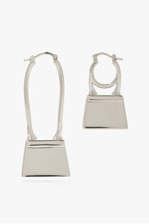 Jacquemus ‘Les Creoles Chiquito Noeud’ brass earrings