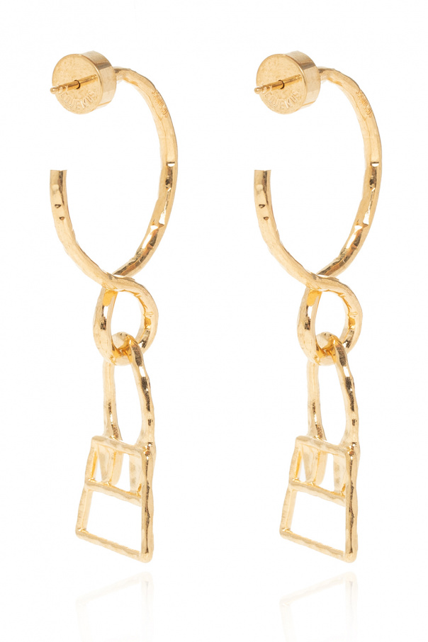 Jacquemus ‘Chiquita’ brass earrings