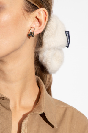 ‘le chiquitou’ brass earring od Jacquemus