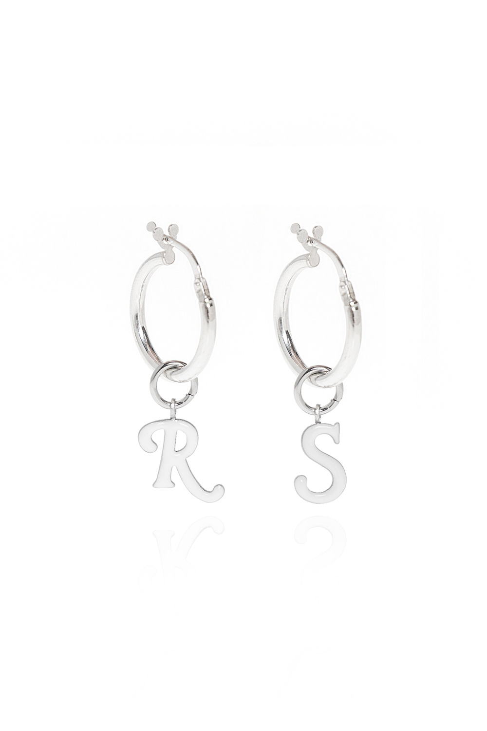 Raf Simons Earrings with logo