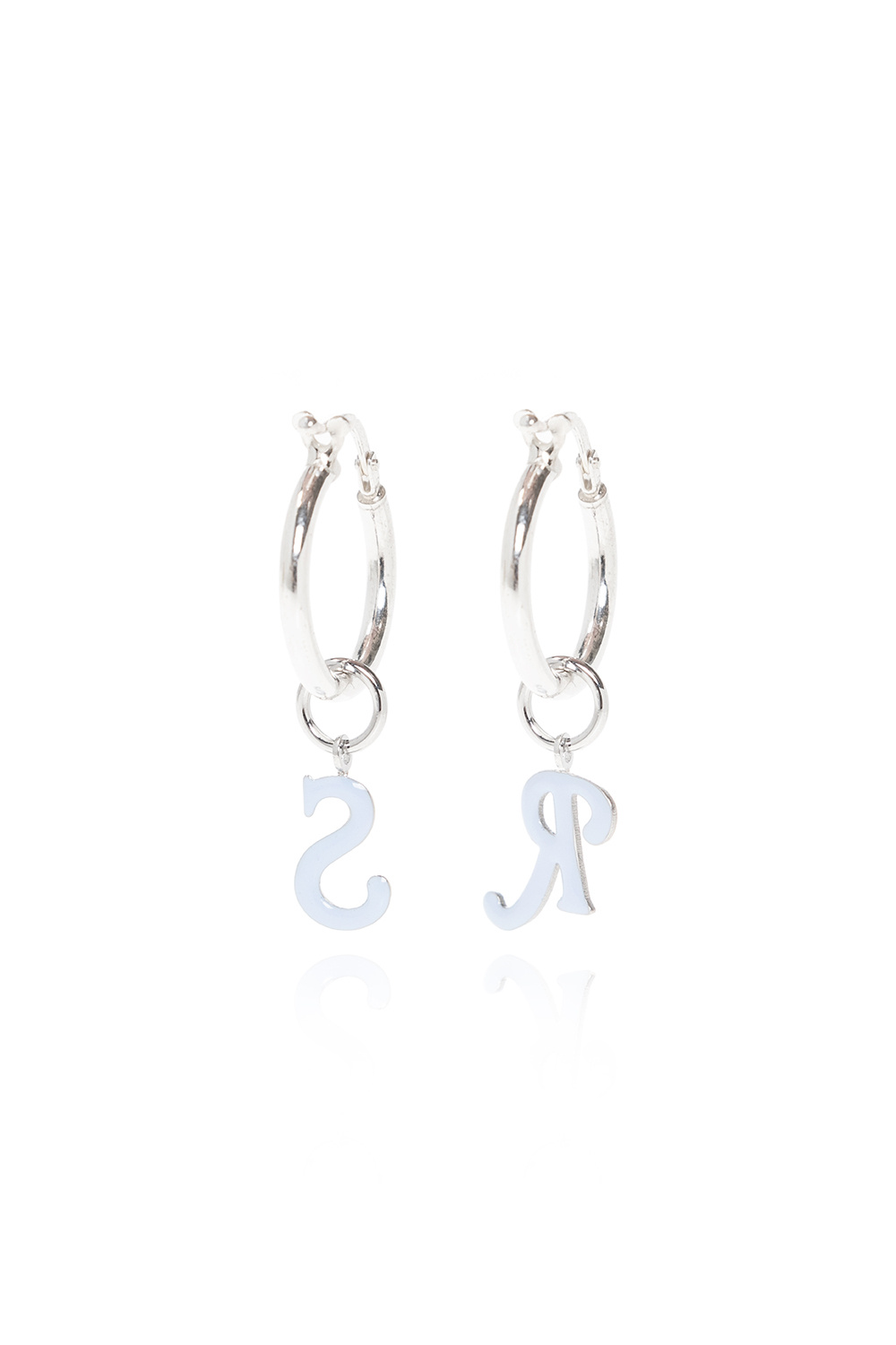 Raf Simons Earrings with logo