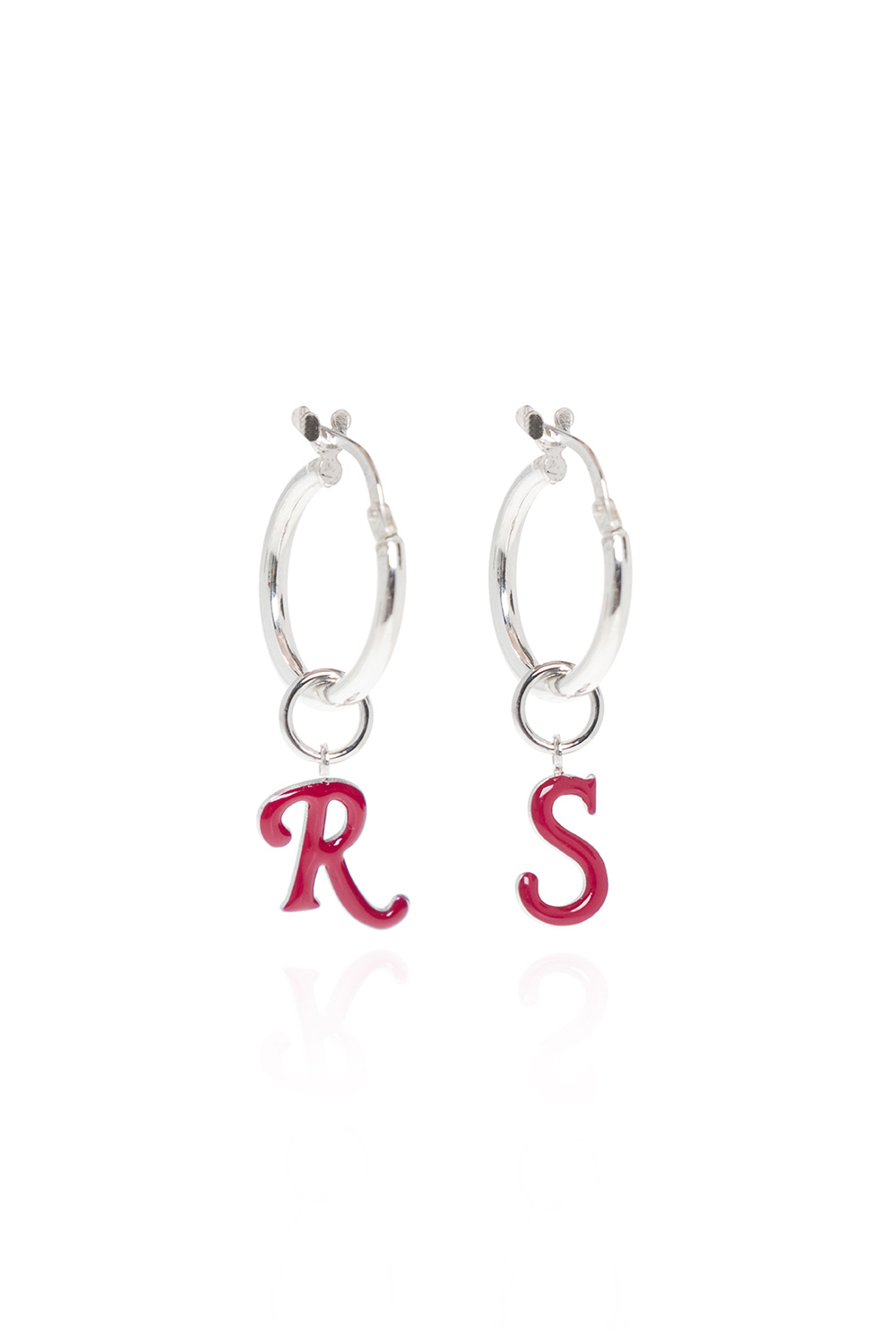 Raf Simons Earrings with logo