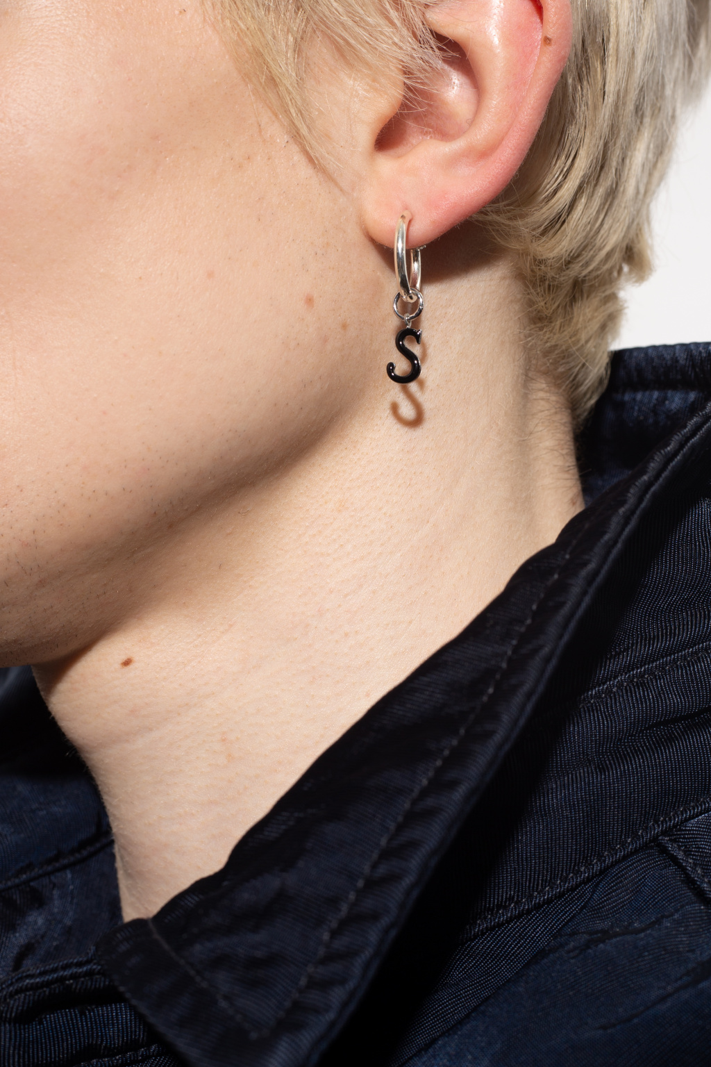 Raf Simons Earrings with logo