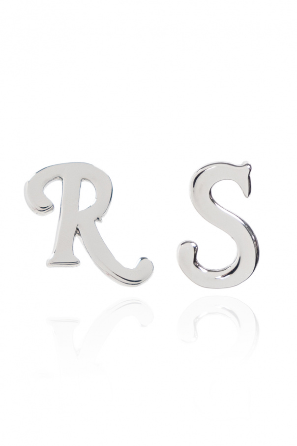 Raf Simons Logo earrings
