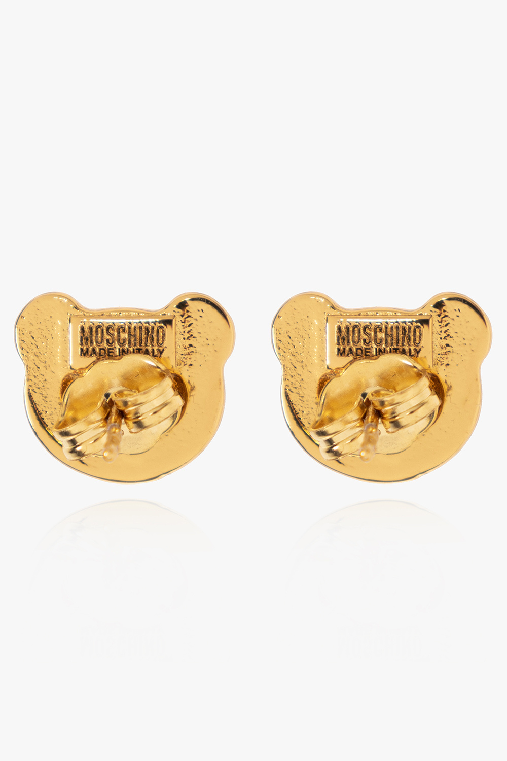 Moschino Teddy bear earrings