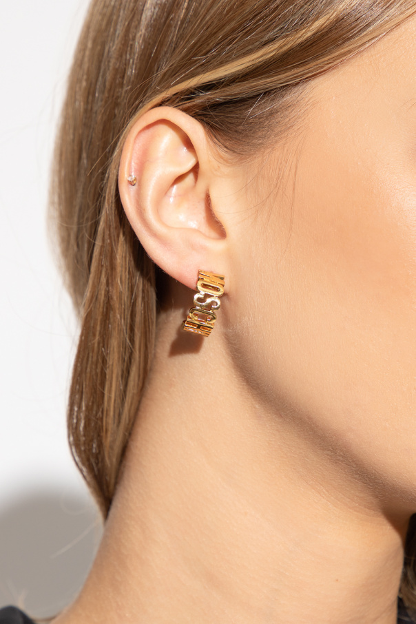 Moschino Branded earrings