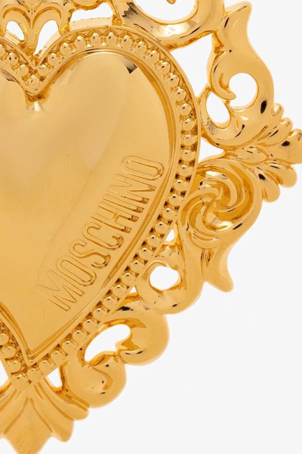 Moschino Baroque brooch