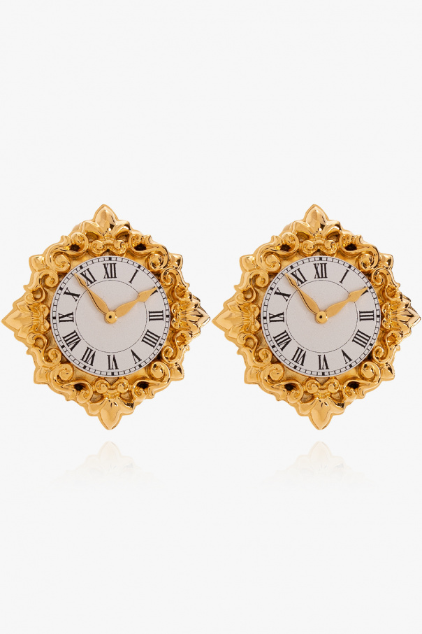 Moschino Clip-on earrings with appliqué