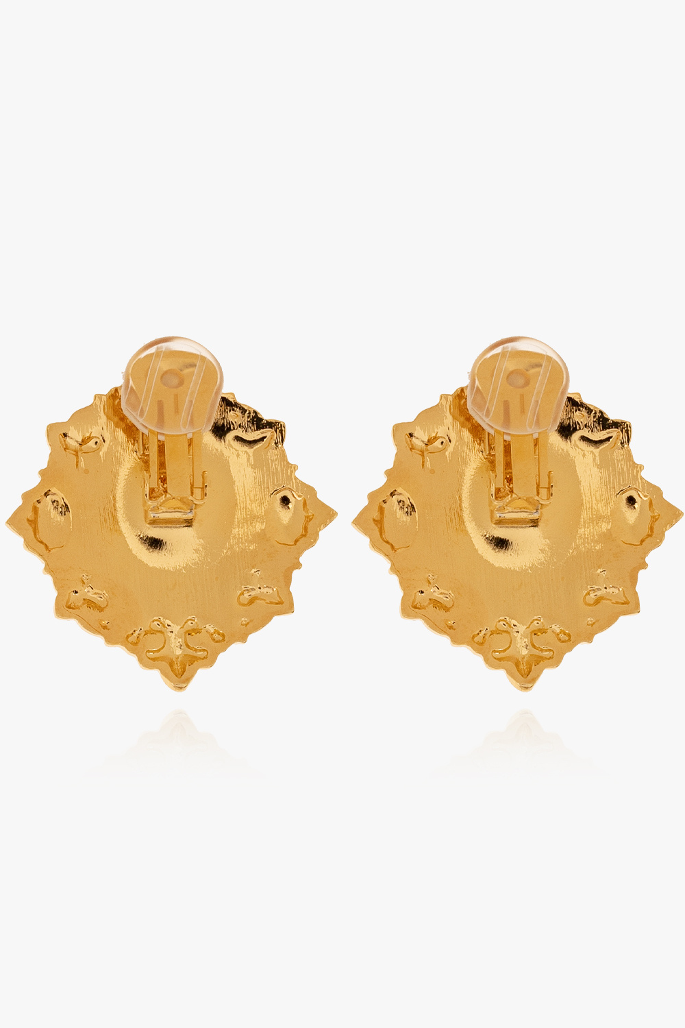 Moschino Clip-on earrings with appliqué