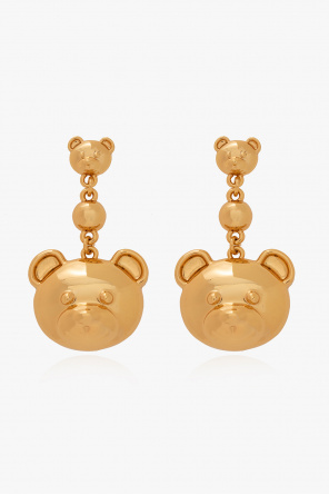Teddy bear earrings od Moschino
