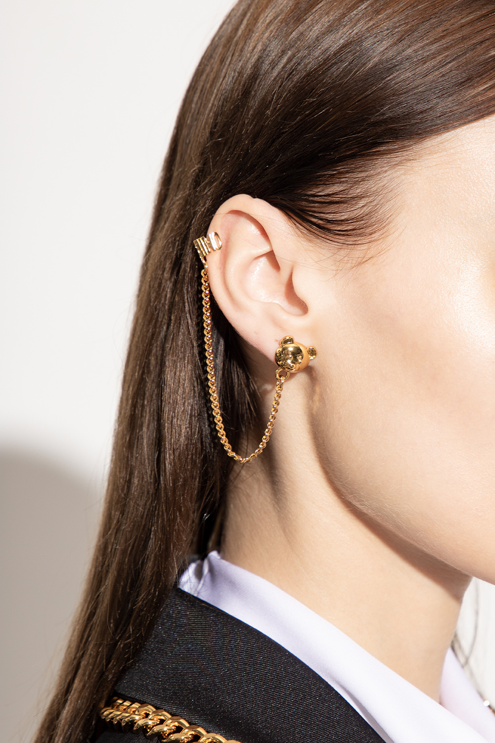 Moschino Earrings with ear cuff