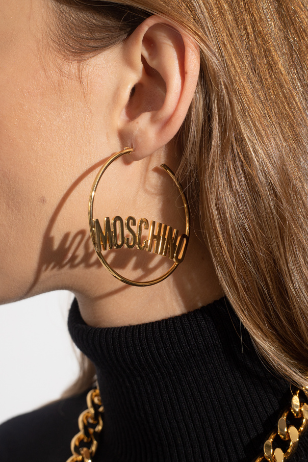 Moschino Logo earrings