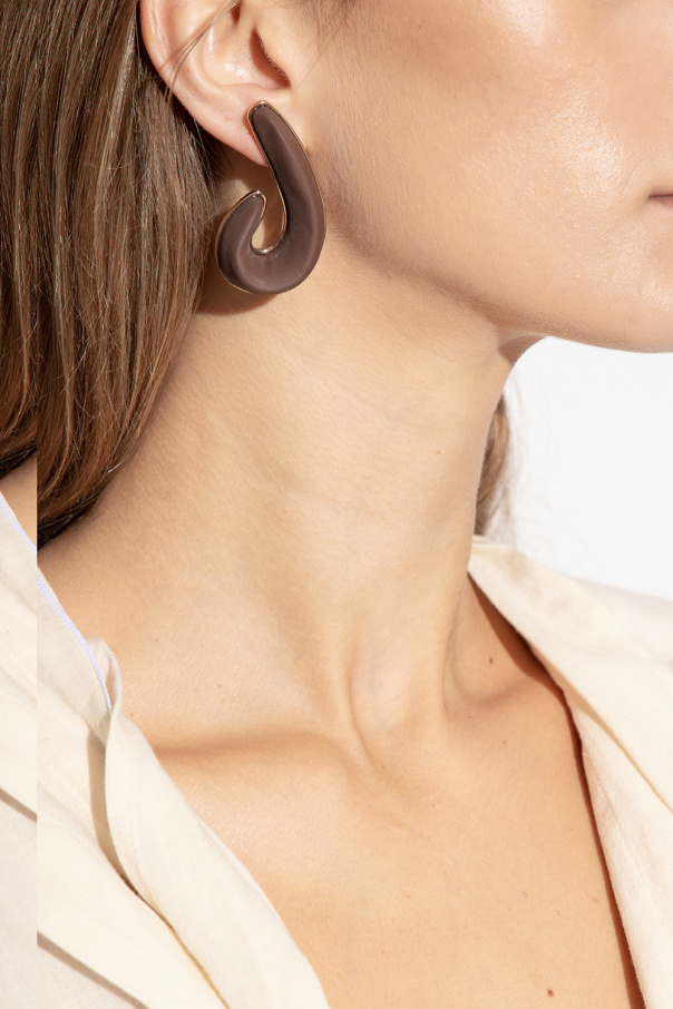 Jacquemus ‘Le Coeur’ asymmetrical earrings
