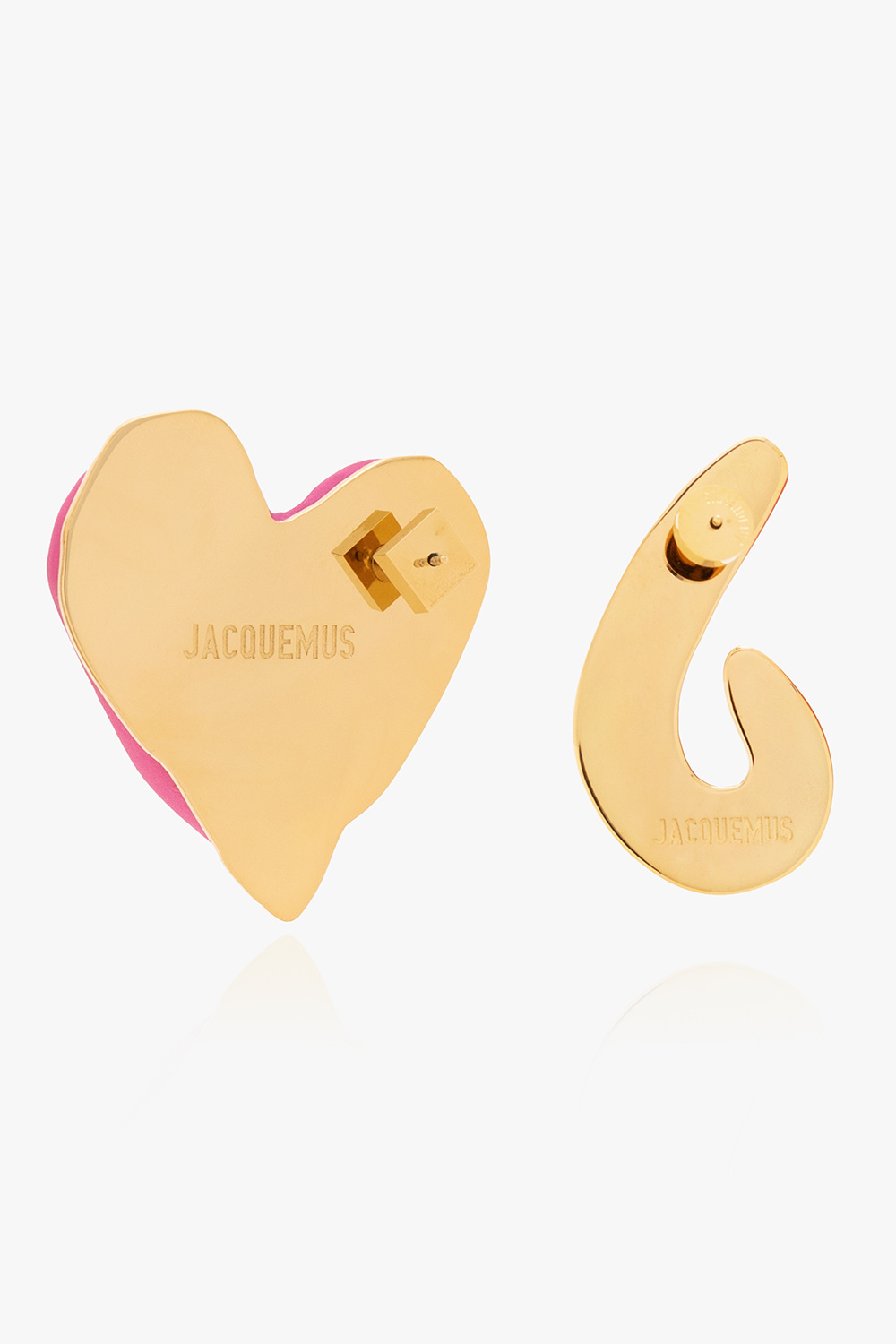 Jacquemus ‘Le Coeur’ asymmetrical earrings