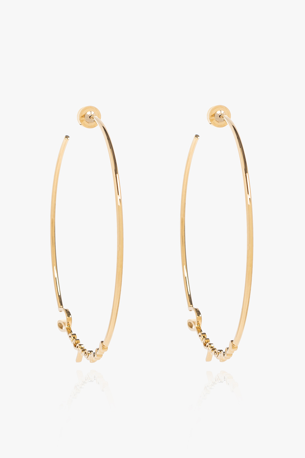 Jacquemus Hoop earrings with logo