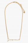 Jacquemus GOLD Necklace with logo