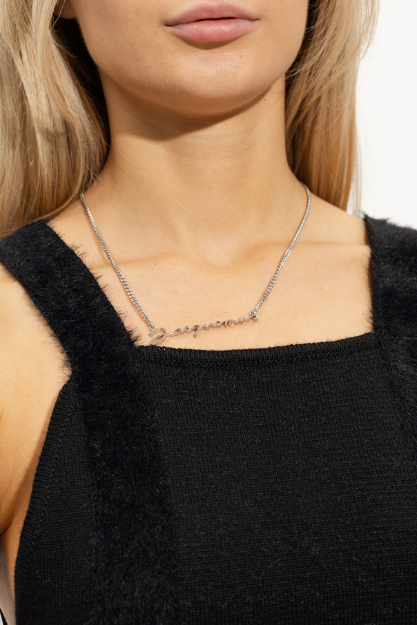 Jacquemus Necklace with logo