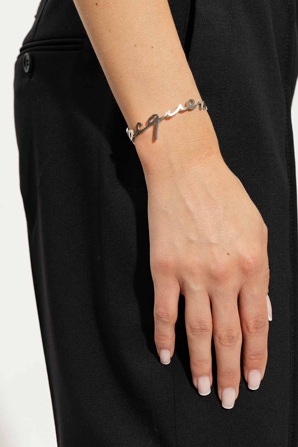 Jacquemus Logo-shaped bracelet