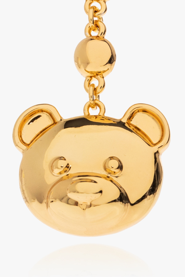 Moschino Drop earrings with teddy bear head