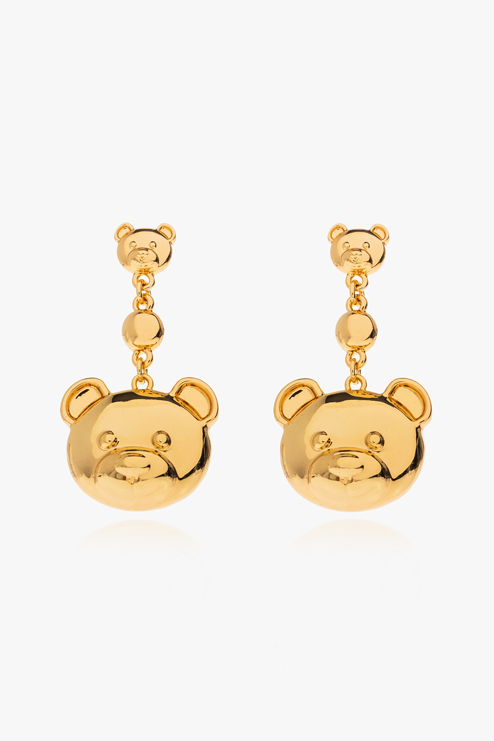 Moschino Drop earrings with teddy bear head