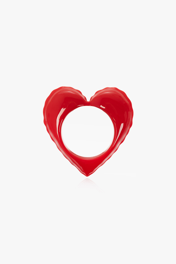 Moschino Inflatable heart bangle