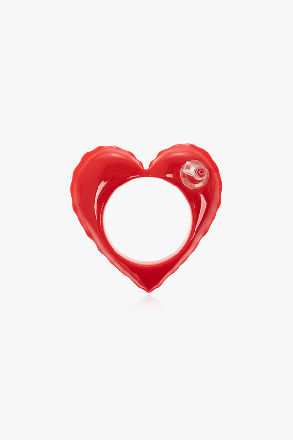 Moschino Inflatable heart bangle