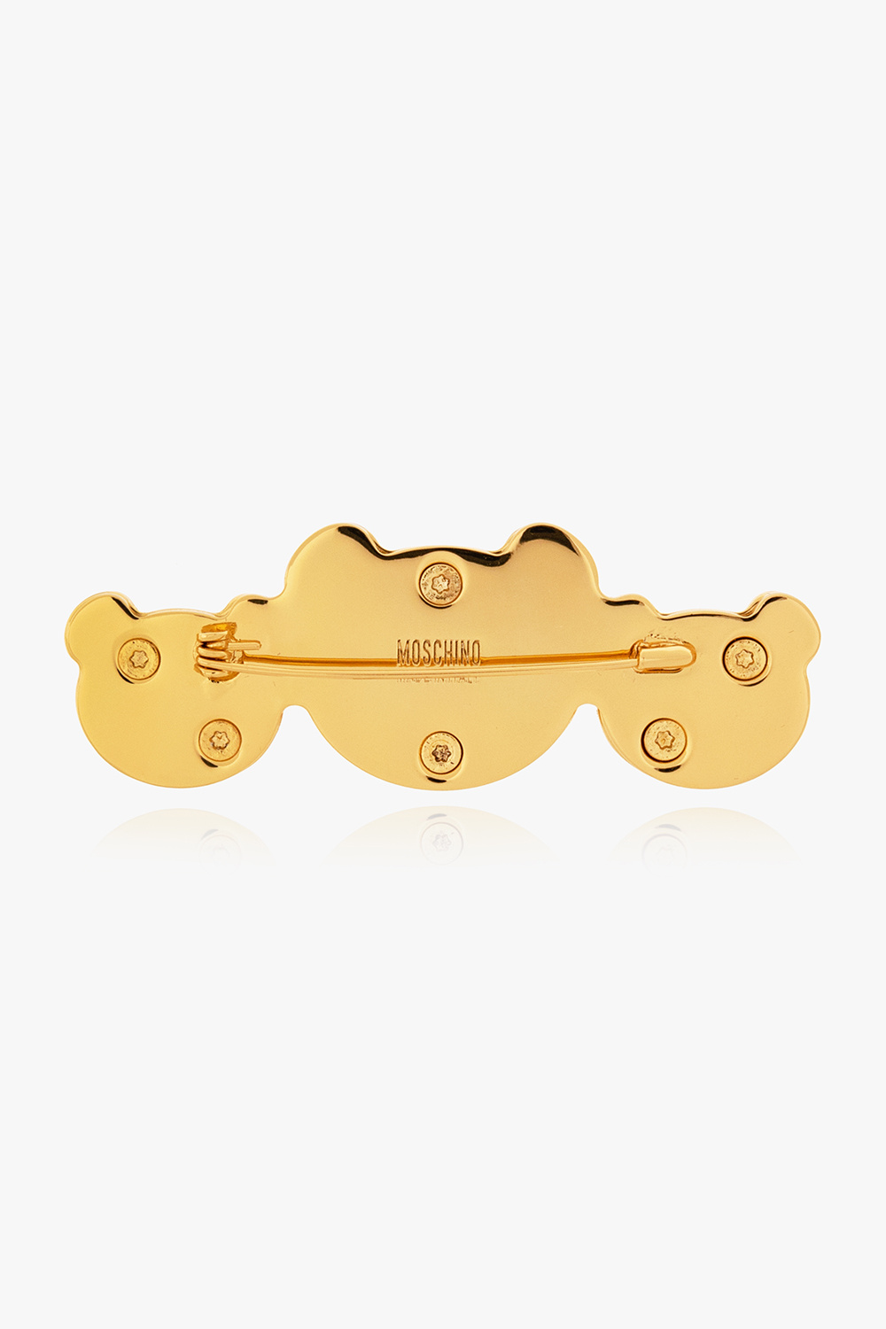 Moschino Hair slide with logo