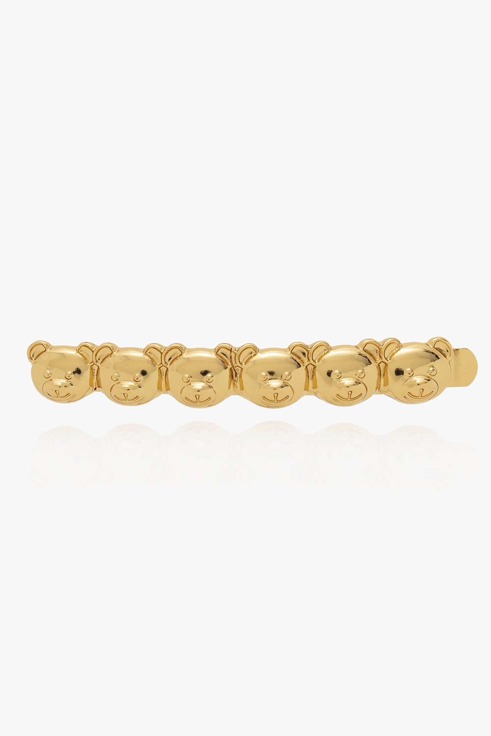 Moschino Hair slide with logo
