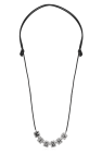 MISBHV SILVER Necklace with logo