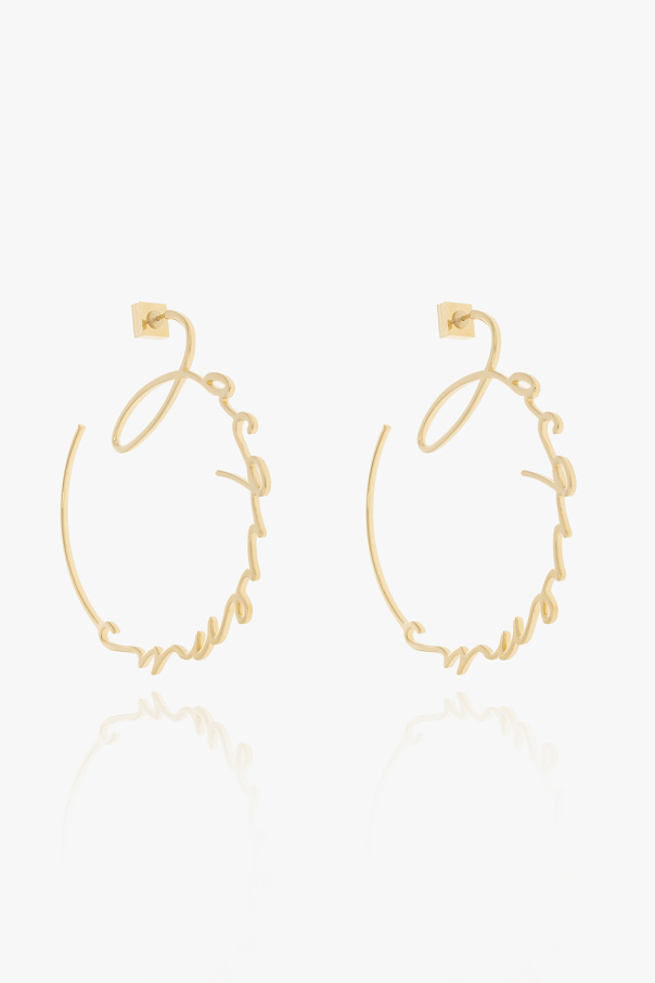 Jacquemus Hoop earrings with logo