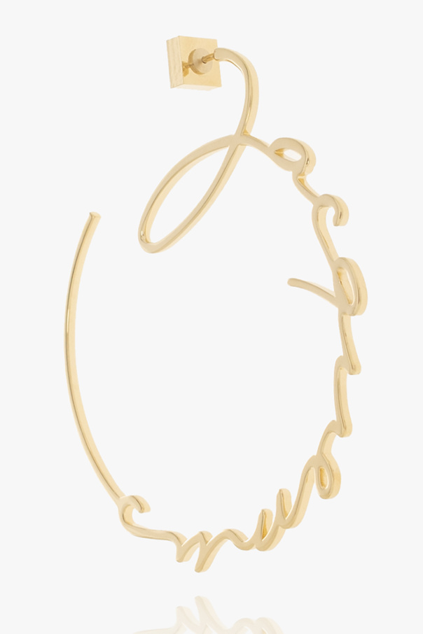 Jacquemus Hoop earrings with logo