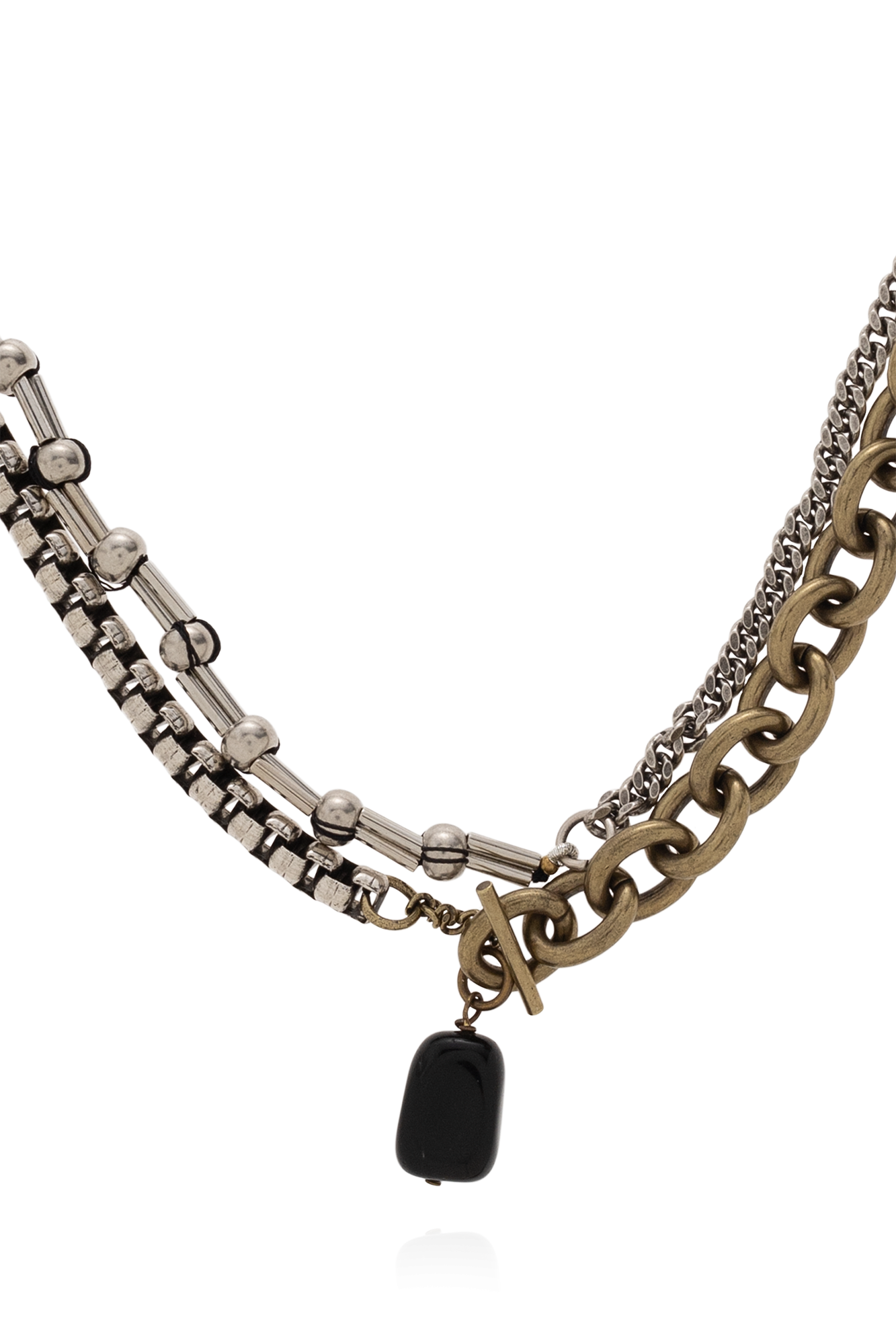DRIES VAN NOTEN NECKLACE WITH SEMI-PRECIOUS STONE Necklace with semi-precious stone