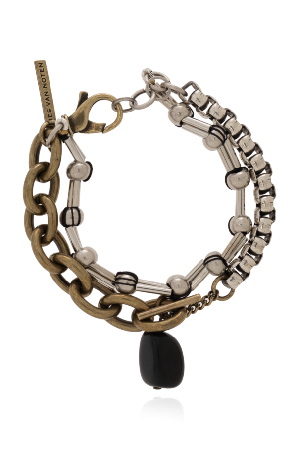 Dries Van Noten Bracelet with semi-precious stone