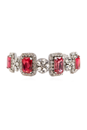 Crystal-embellished necklace od Moschino