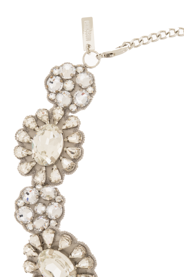 Moschino Crystal-embellished necklace