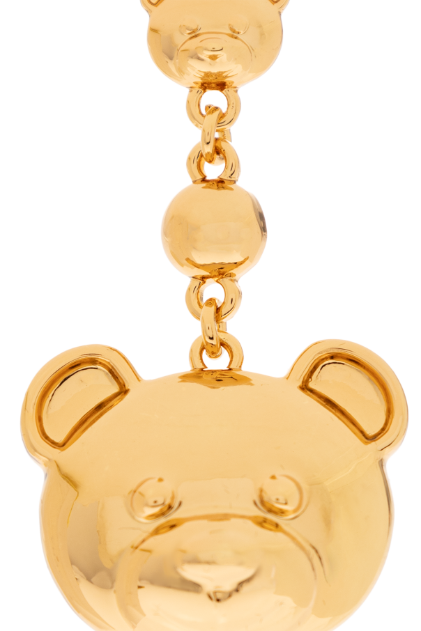 Moschino Earrings with teddy bear head